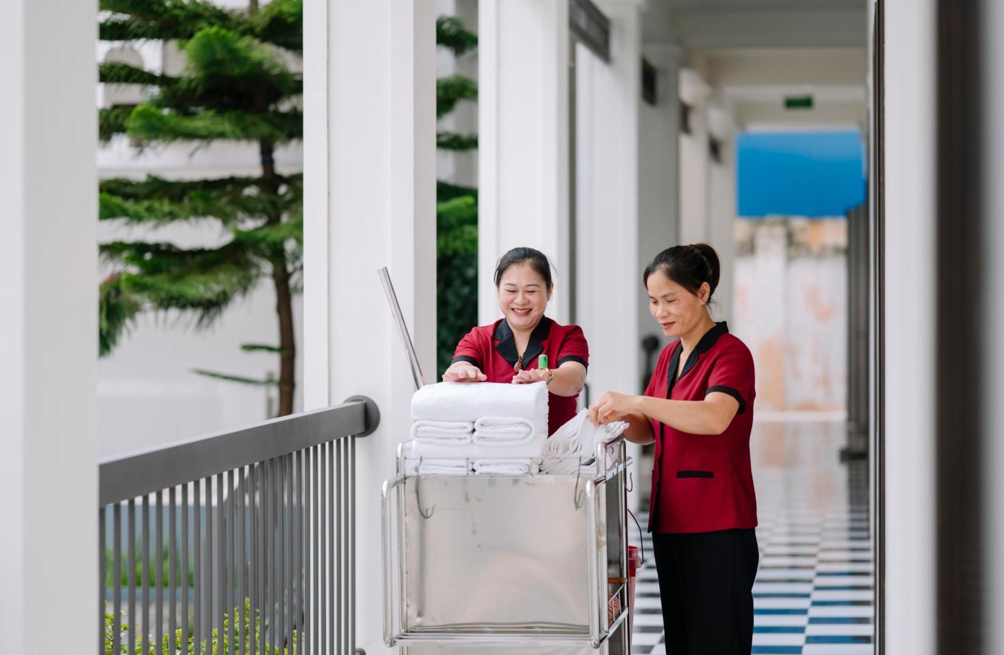 Khach San Det Hotel Nam Dinh Exterior photo